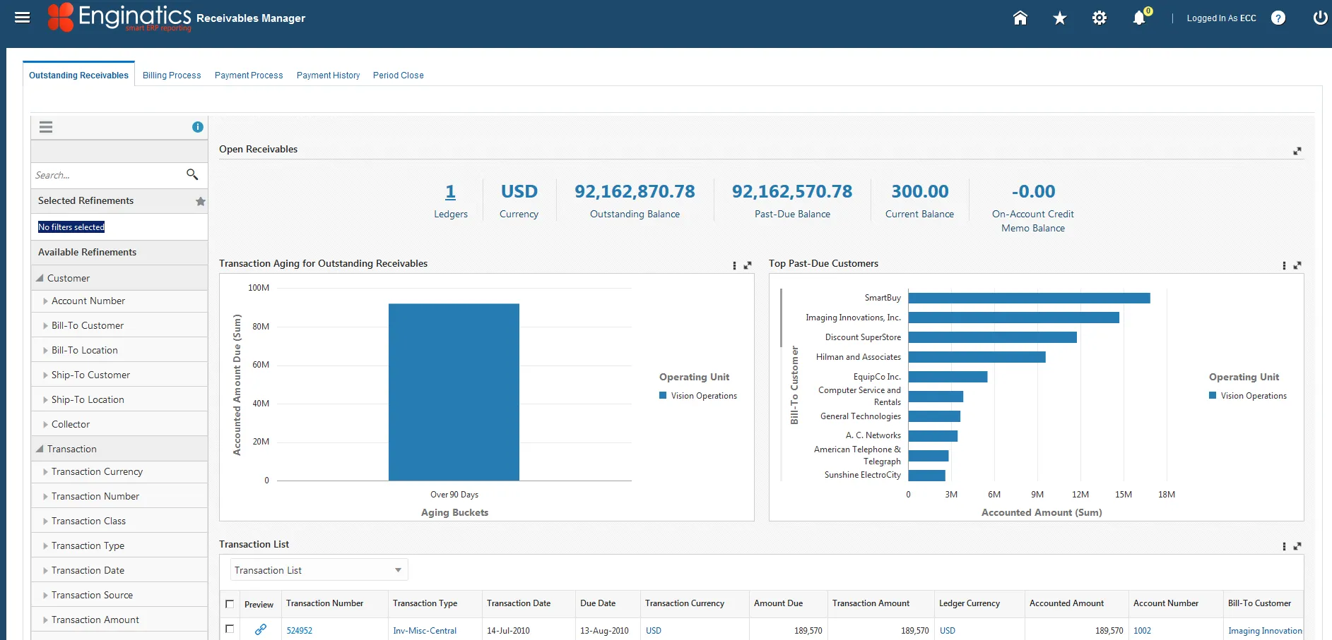 Oracle Advanced Planning Command Center User's Guide